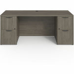 Lorell Prominence 2.0 Series Double-Pedestal Credenza 72