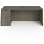 Lorell Prominence 2.0 Series Left-Pedestal Credenza 72