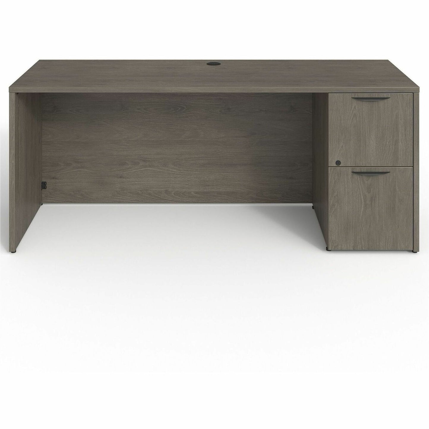 Lorell Prominence 2.0 Series Right-Pedestal Credenza 72"W x 24"D x 29"H (LLR-LLRPC2472RXX)