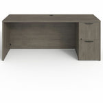 Lorell Prominence 2.0 Series Right-Pedestal Credenza 72