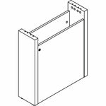 Lorell Prominence 2.0 Series Modular Table Base with Door 24