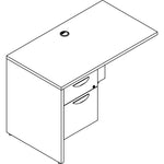 Lorell Prominence 2.0 Series 3/4 Left-Pedestal Return 42
