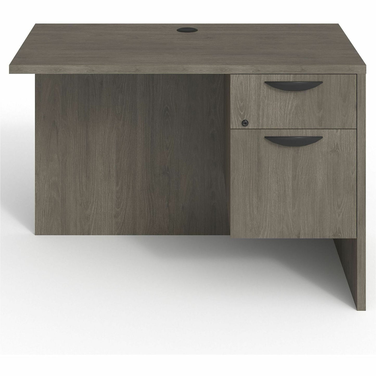 Lorell Prominence 2.0 Series 3/4 Right-Pedestal Return 42"W x 24"D x 29"H (LLR-LLRPR2442QRXX)