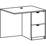Lorell Prominence 2.0 Series Right-Pedestal Return 42