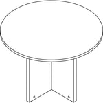 Lorell Prominence 2.0 Series Round Conference Table 42