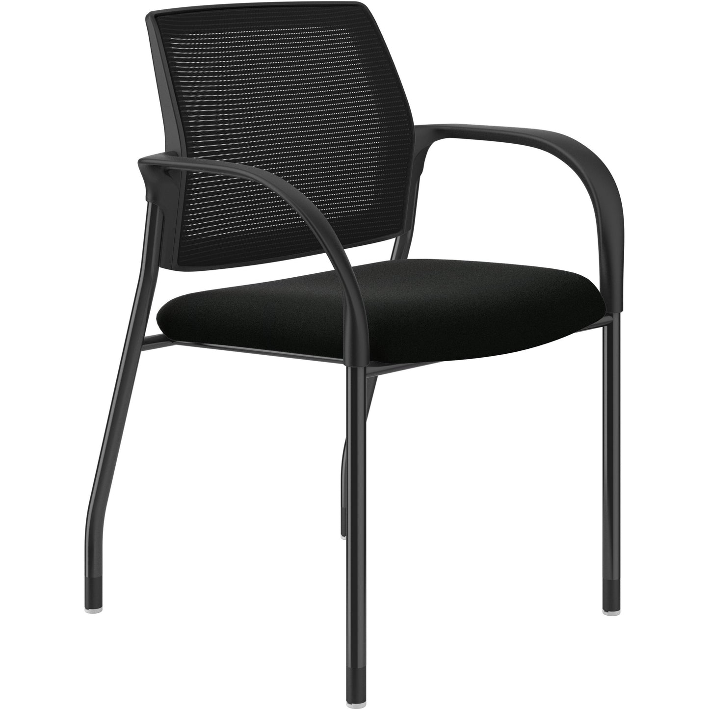 HON Ignition Mesh-Back 4-Leg Stacking Chair with Arms (HONIS108IMX)