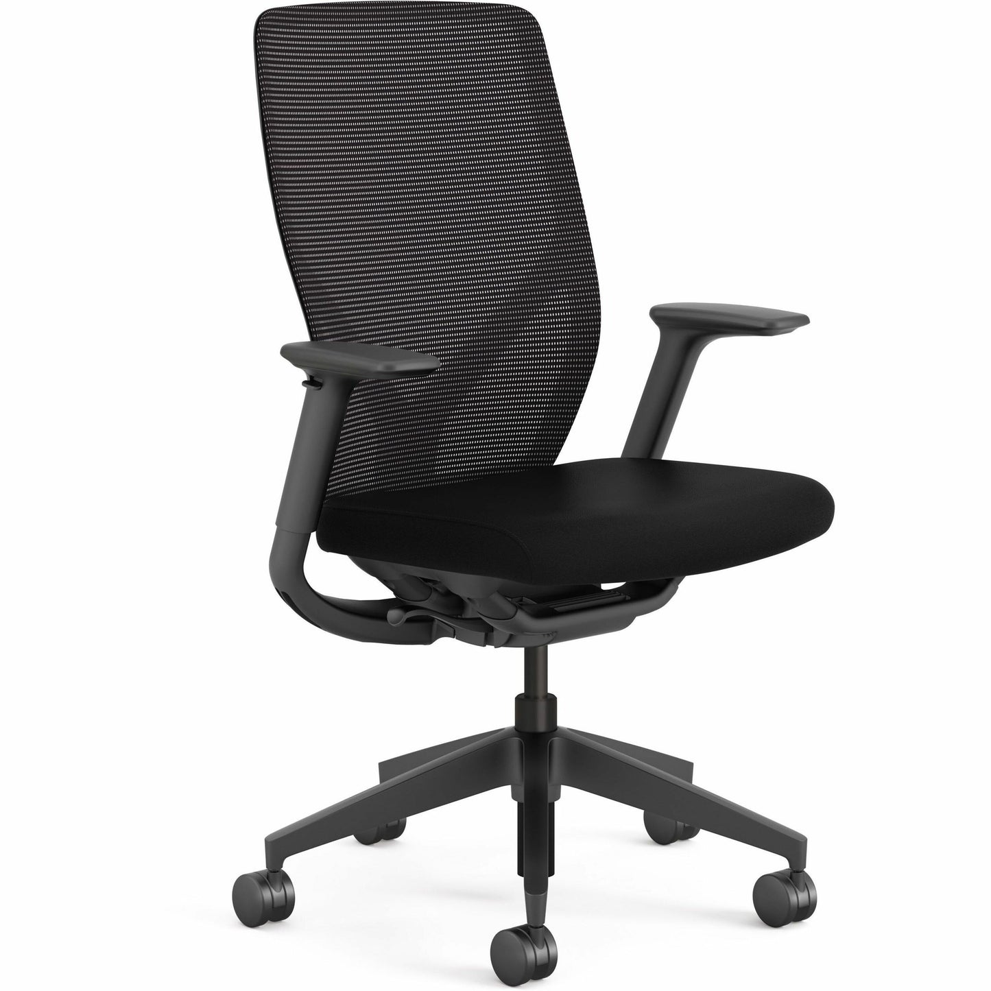 HON Flexion Task Chair Adjustable Mesh Back & Cushioned Seat (HONFXT0STAMX)