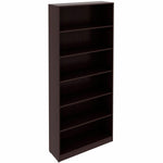 Lorell Essentials Series Laminate 6 Shelf Bookcase 36