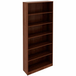 Lorell Essentials Series Laminate 6 Shelf Bookcase 36