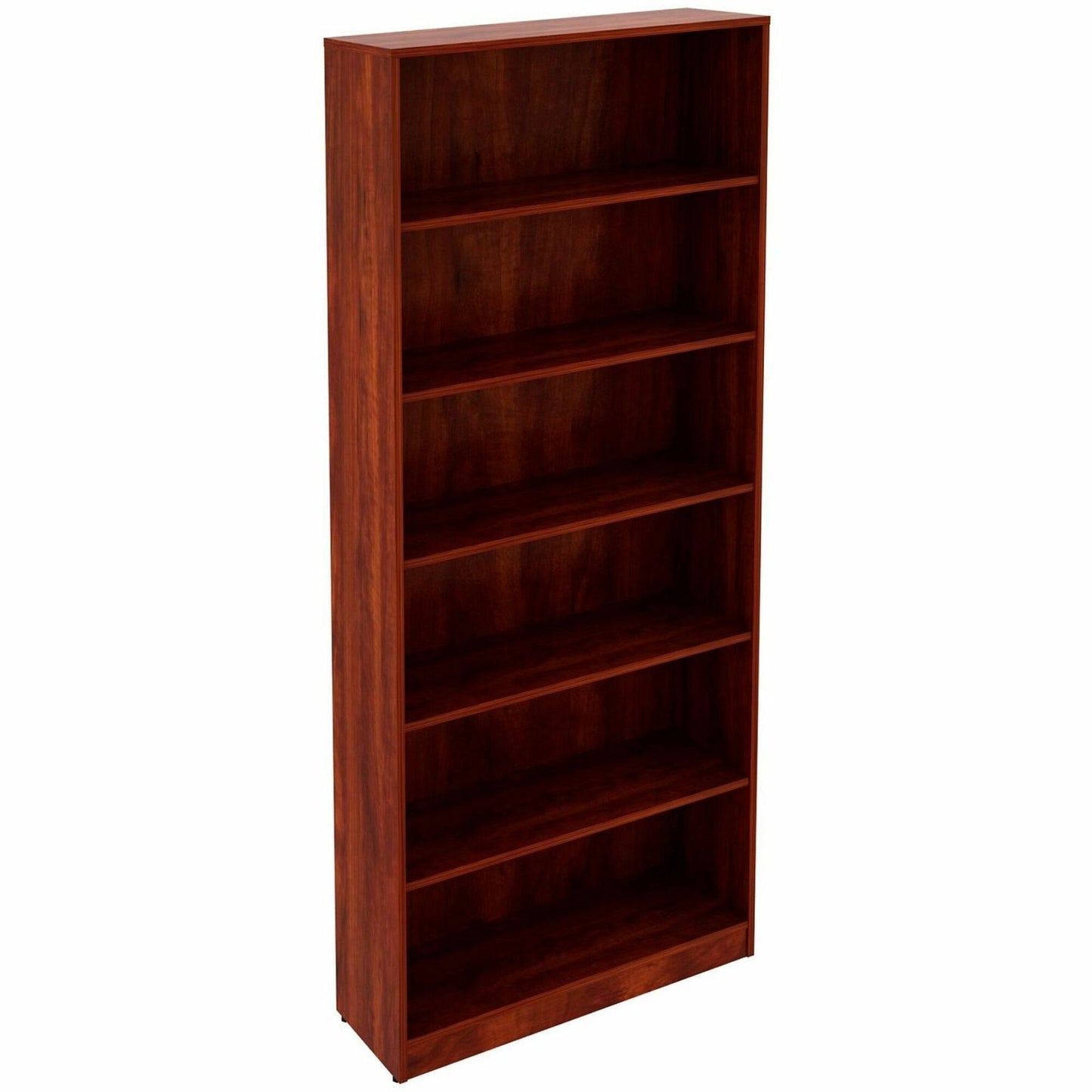 Lorell Essentials Series Laminate 6 Shelf Bookcase 36"W x 12"D x 84"H (LLR-ESS-BOOKCASE-84H)