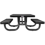Global Industrial 6' Rectangular Kids Picnic Table, Expanded Metal (GLB-277152K)