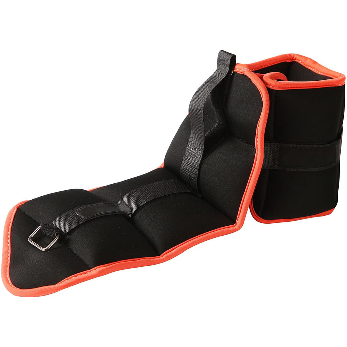 Champion Sports JFIT Adjustable Ankle Weights Strength Training 4 lb Pair (Set of 2) (CMP-J-AKW4)