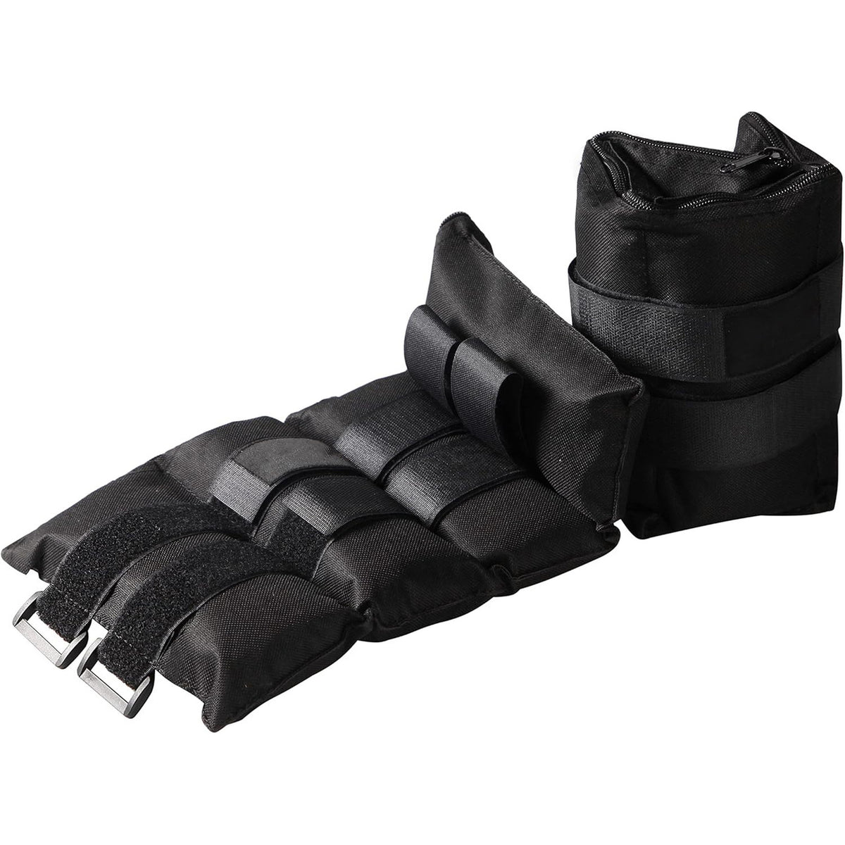 Champion Sports JFIT Adjustable Ankle Weights Strength Training 8 lb Pair (Set of 2) (CMP-J-AKW8)