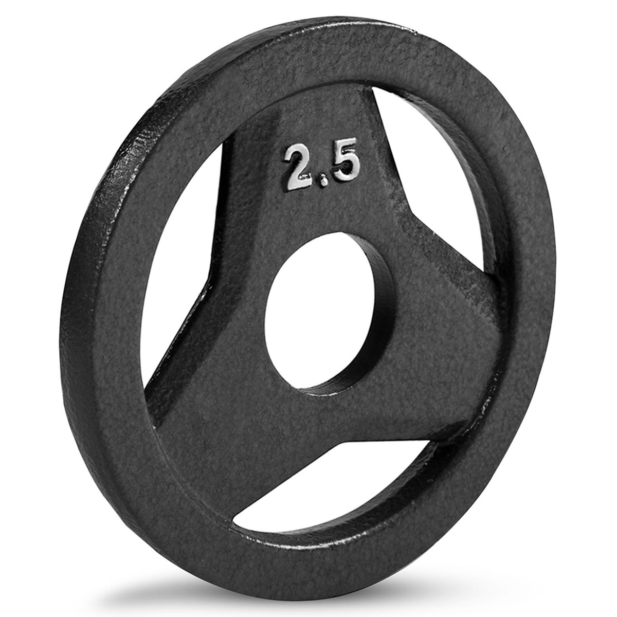 Champion Sports JFIT Cast Iron Grip Plate Strength Training Weight 2.5 lb Single (CMP-J-CIGP2)
