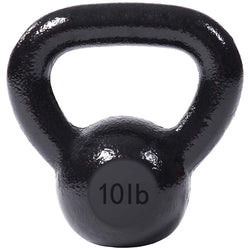 Champion Sports JFIT Cast Iron Kettlebell Ultimate Strength Training Weight - 10 lb (CMP-J-IKB10)