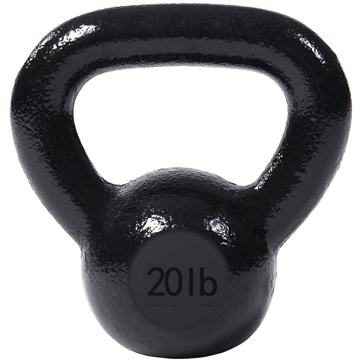 Champion Sports JFIT Cast Iron Kettlebell Ultimate Strength Training Weight - 20 lb (CMP-J-IKB20)