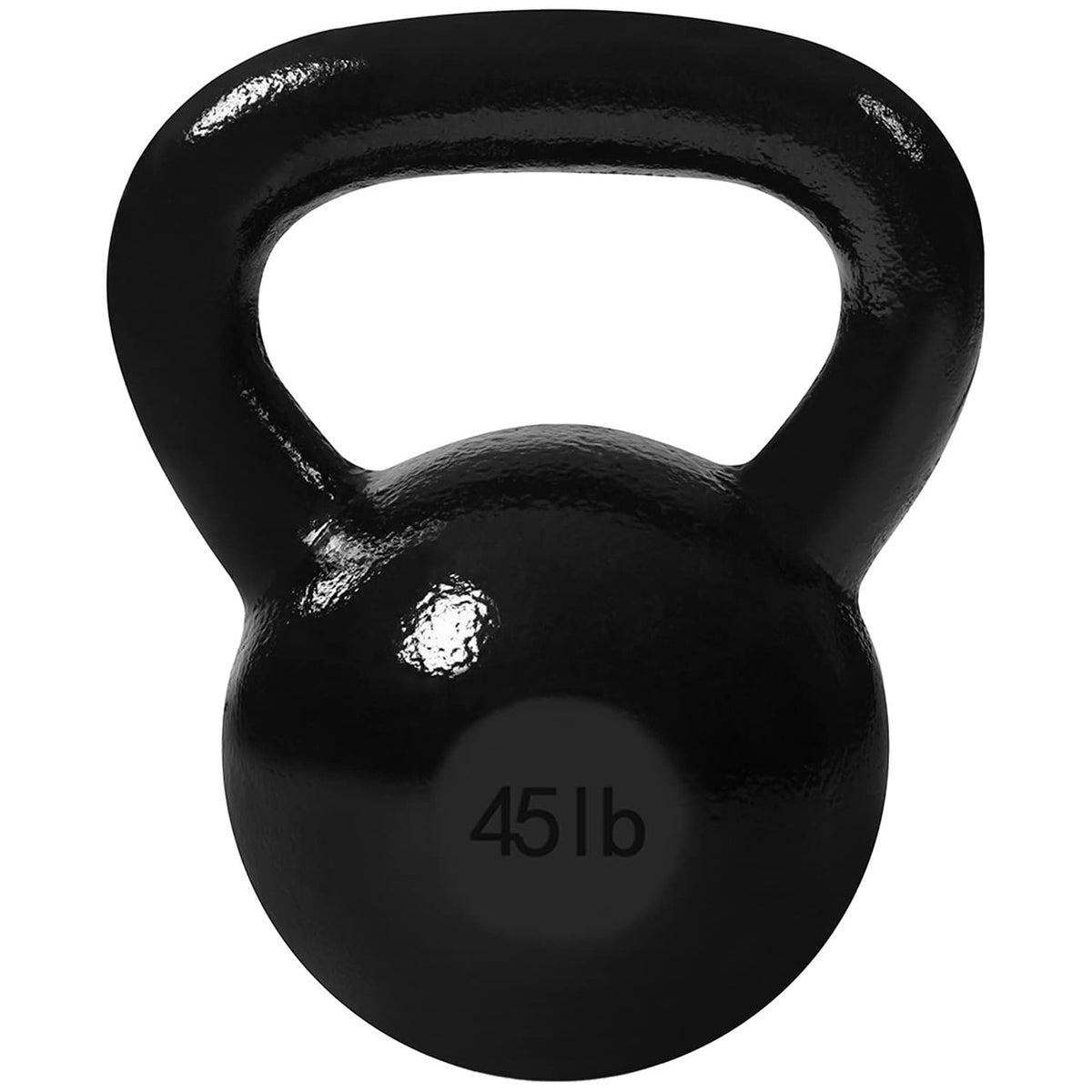 Champion Sports JFIT Cast Iron Kettlebell Ultimate Strength Training Weight - 45 lb (CMP-J-IKB45)