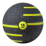 Champion Sports JFIT Dual Texture Medicine Ball Full-Body Training 15 lb (CMP-J-MBDT15)