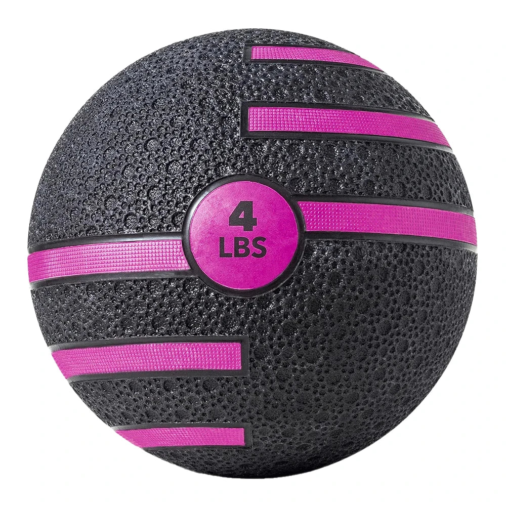 Champion Sports JFIT Dual Texture Medicine Ball Full-Body Training 4 lb (CMP-J-MBDT4)