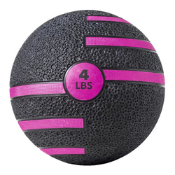 Champion Sports JFIT Dual Texture Medicine Ball Full-Body Training 4 lb (CMP-J-MBDT4)
