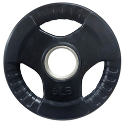 Champion Sports JFIT Rubber Bumper Plate Olympic Training 5 lb Single (CMP-J-RBP5)