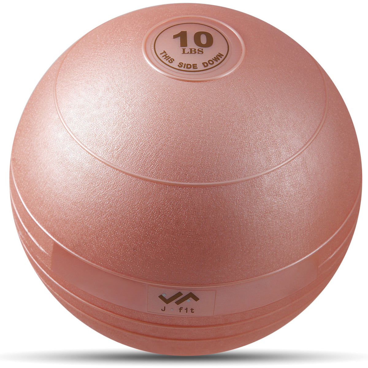 Champion Sports JFIT Metallic Slam Ball High-Intensity Training 10 lb (CMP-J-SB10XXX)