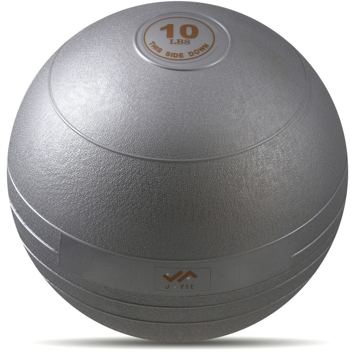 Champion Sports JFIT Metallic Slam Ball High-Intensity Training 10 lb (CMP-J-SB10XXX)