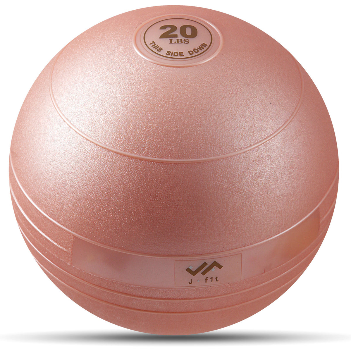 Champion Sports JFIT Metallic Slam Ball High-Intensity Training 20 lb (CMP-J-SB20XXX)