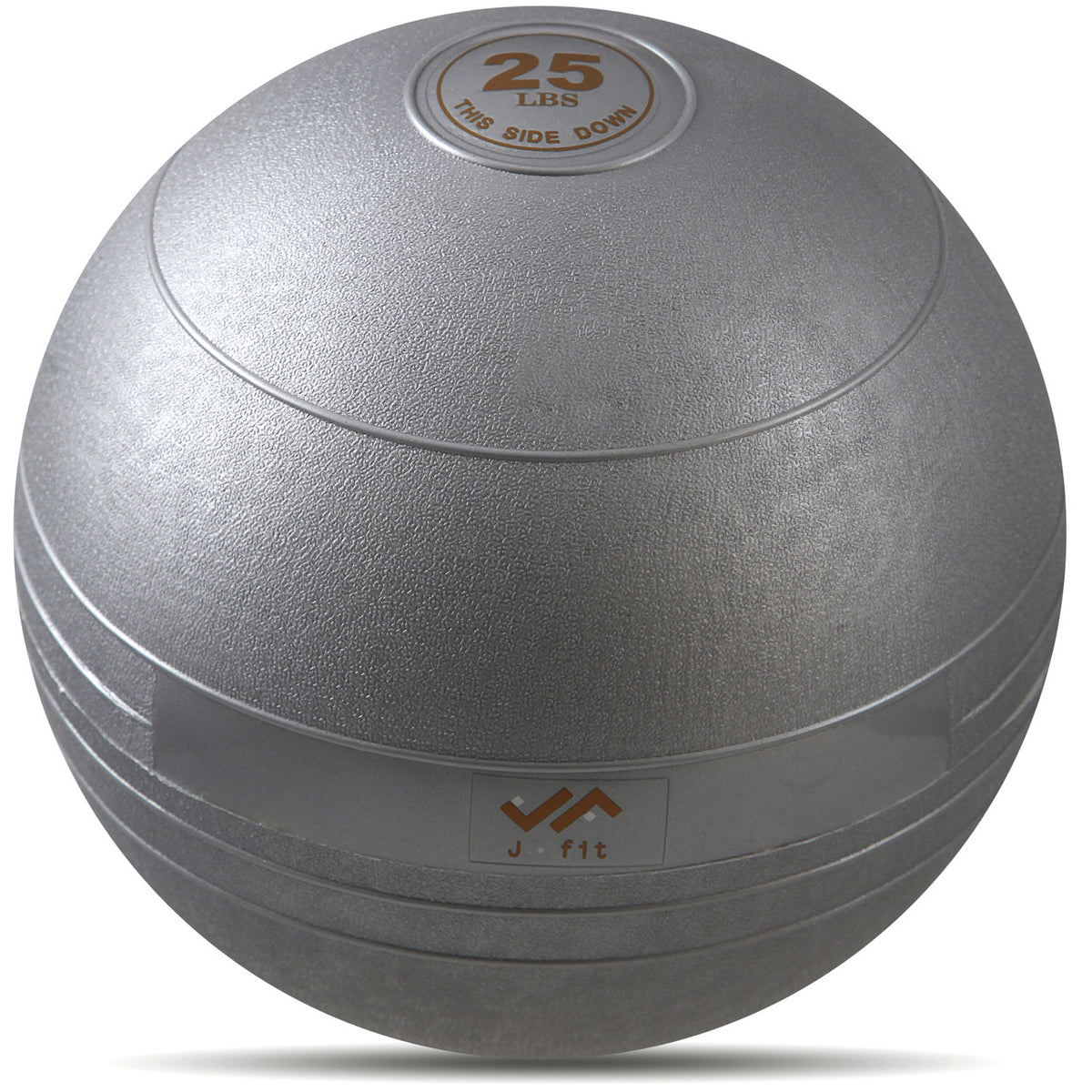 Champion Sports JFIT Metallic Slam Ball High-Intensity Training 25 lb (CMP-J-SB25XXX)