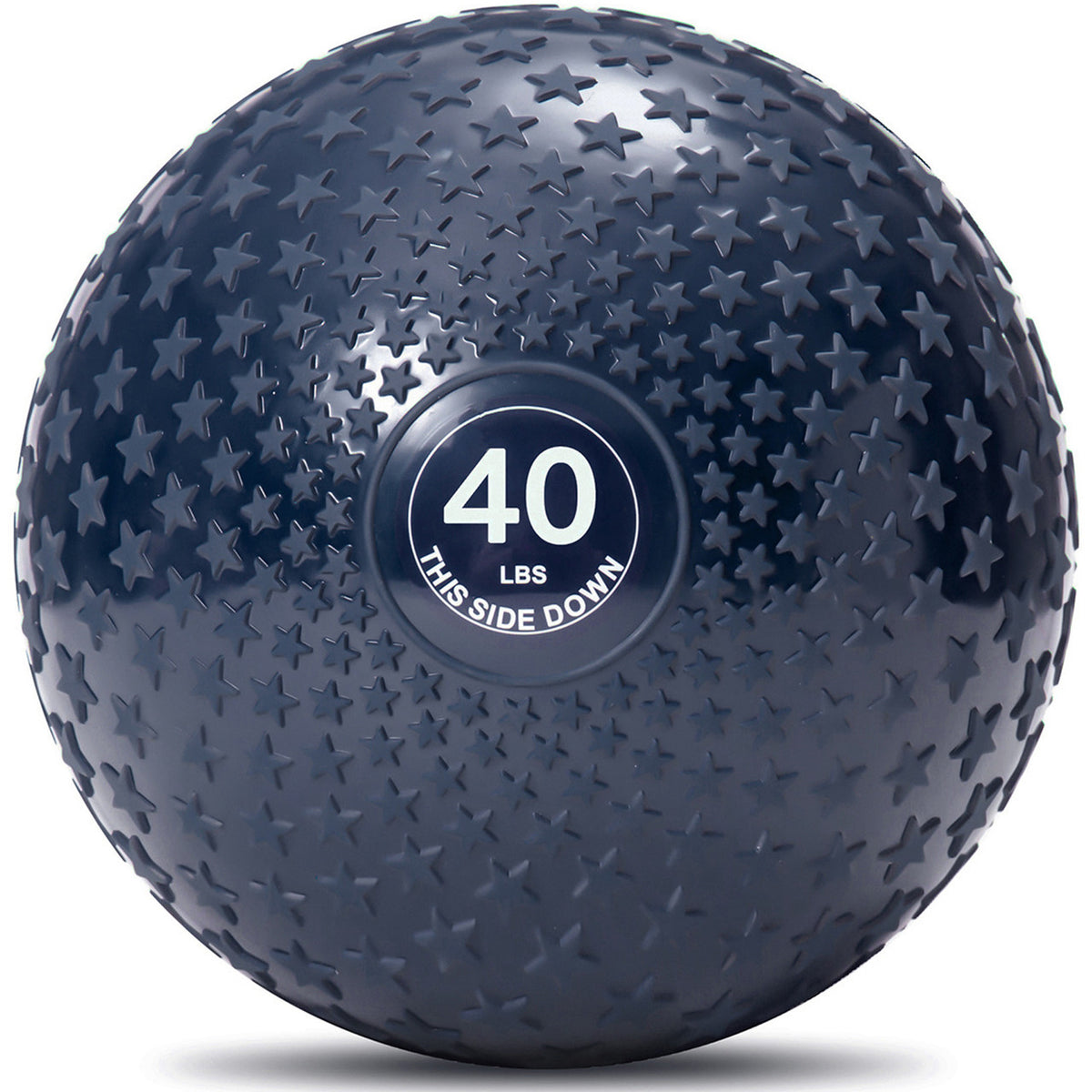 Champion Sports JFIT Star Tread Slam Ball High-Intensity Training 40 lb Star Pattern (CMP-J-SB40BK)