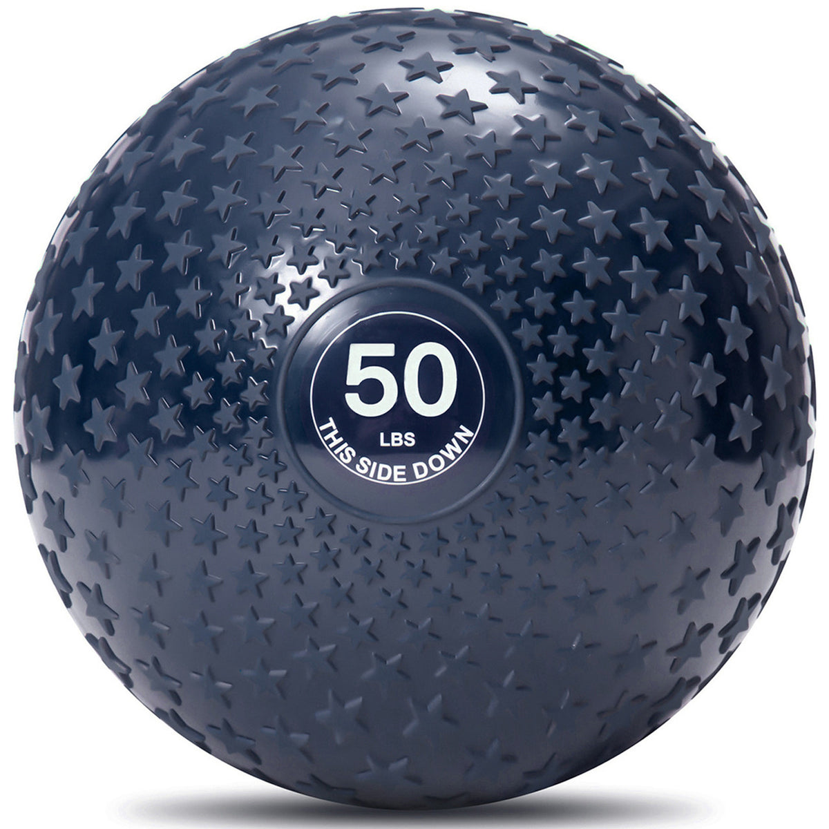 Champion Sports JFIT Star Tread Slam Ball High-Intensity Training 50 lb Star Pattern (CMP-J-SB50BK)