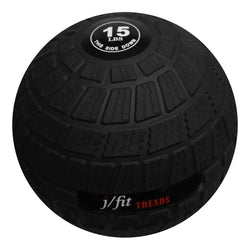 Champion Sports JFIT Tire Tread Slam Ball High-Impact Training 15 lb (CMP-J-TRSB15)