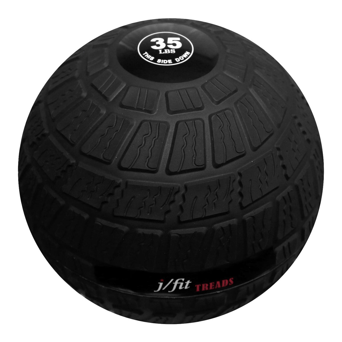 Champion Sports JFIT Tire Tread Slam Ball Heavy-Duty Training 35 lb (CMP-J-TRSB35)