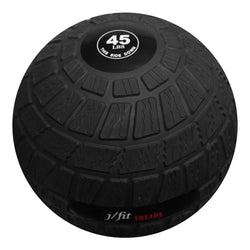 Champion Sports JFIT Tire Tread Slam Ball High-Impact Training 45 lb (CMP-J-TRSB45)