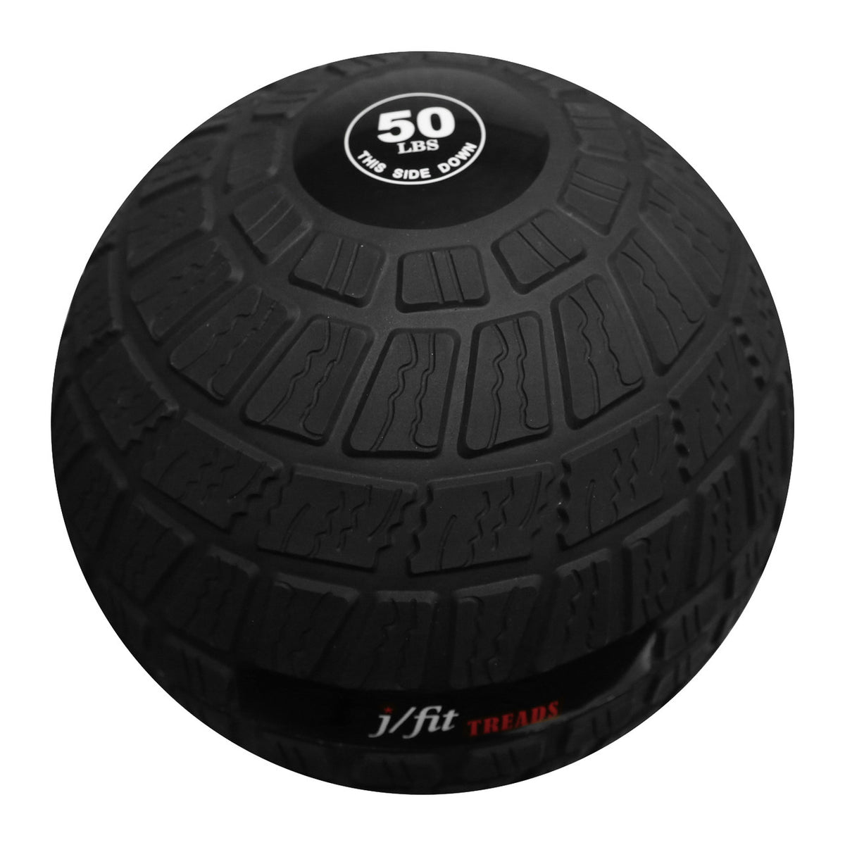 Champion Sports JFIT Tire Tread Slam Ball High-Impact Training 50 lb (CMP-J-TRSB55)