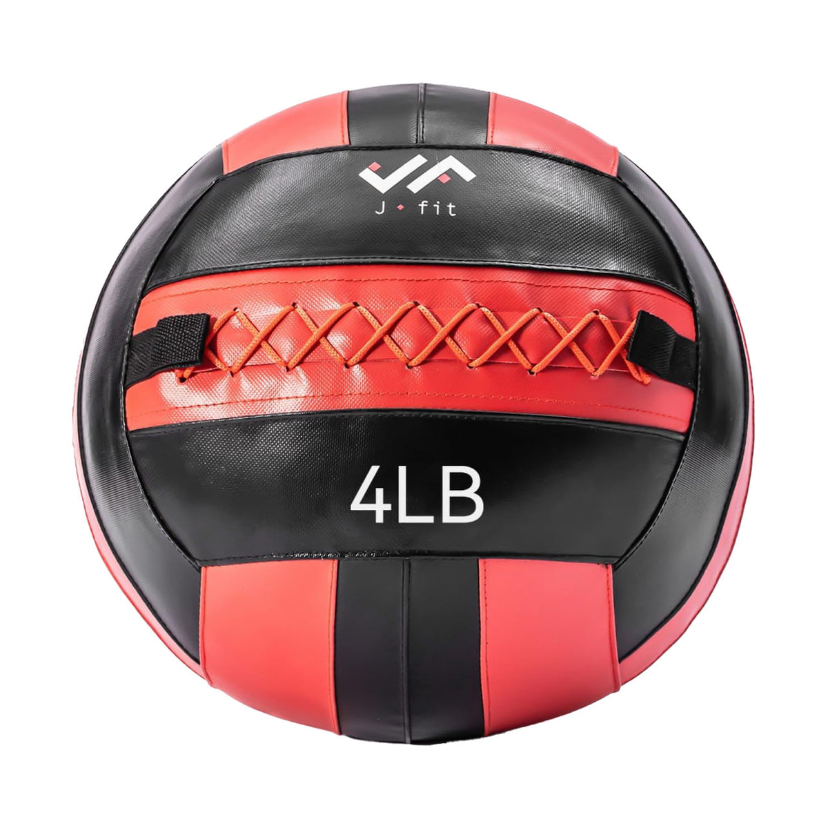 Champion Sports JFIT Soft Wall Ball Beginner Functional Training Equipment 4 lb - 9" Diameter (CMP-J-WBXX-4)