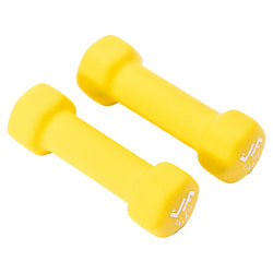 Champion Sports JFIT Neoprene Dumbbells Light Strength Training 1 lb Pair (Set of 2) (CMP-J-DBN1SET)