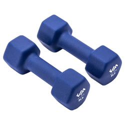 Champion Sports JFIT Neoprene Dumbbell Pair Moderate Strength Training 8 lb (Set of 2) (CMP-J-DBN8SET)