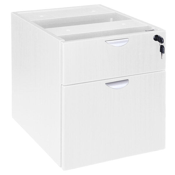 Boss Laminate Hanging Pedestal Letter File Cabinet, 16"W x 18"D x 19"H (N108)