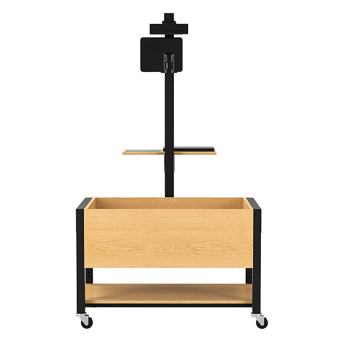 Diversified Woodcrafts Augmented Reality Sandbox, Oak Hardwood/Black Metal 45.63"W x 50.75"L x 85"H (DIV-ARSKB)