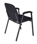 Regency Ace Guest Stacking Chair 18-Pack High-Capacity Midnight Black Seating for Professional Venues 18