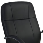 Regency Cielo High-Back Leatherette Executive Chair with Chrome Accents and Ergonomic Tilt Control 18.75-22.75