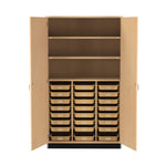 Diversified Woodcrafts Tote Tray & Shelving Storage Cabinet - 48