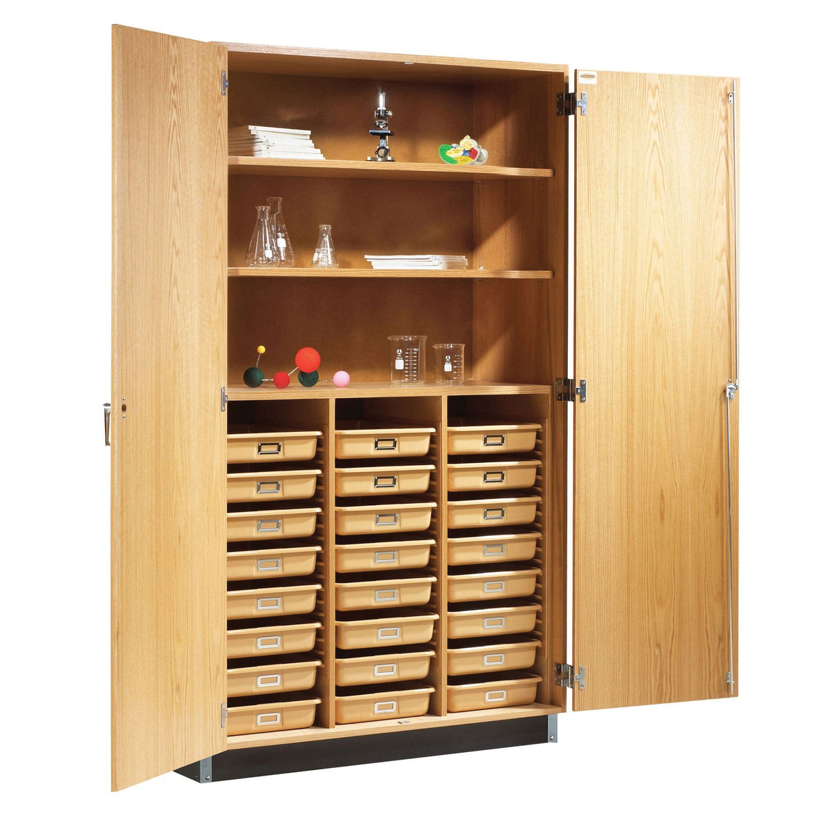 Diversified Woodcrafts Tote Tray & Shelving Storage Cabinet - 48"W x 22"D (DIV-351-4822)