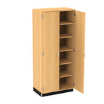 Diversified Woodcrafts Wood Storage Cabinet w/ Oak Doors - 36