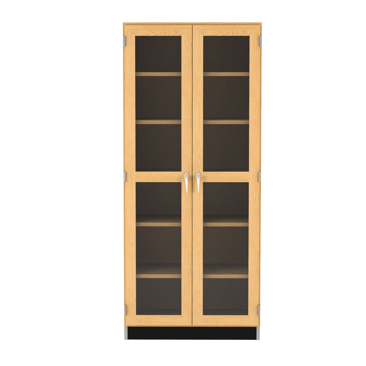 Diversified Woodcrafts Wall Wood Storage Cabinet w/ Glass Doors 36"W x 22"D x 84"H (DIV-358-3622K)