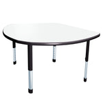 Allied Aero Pie Dry Erase Student Desk with Adjustable Height 50