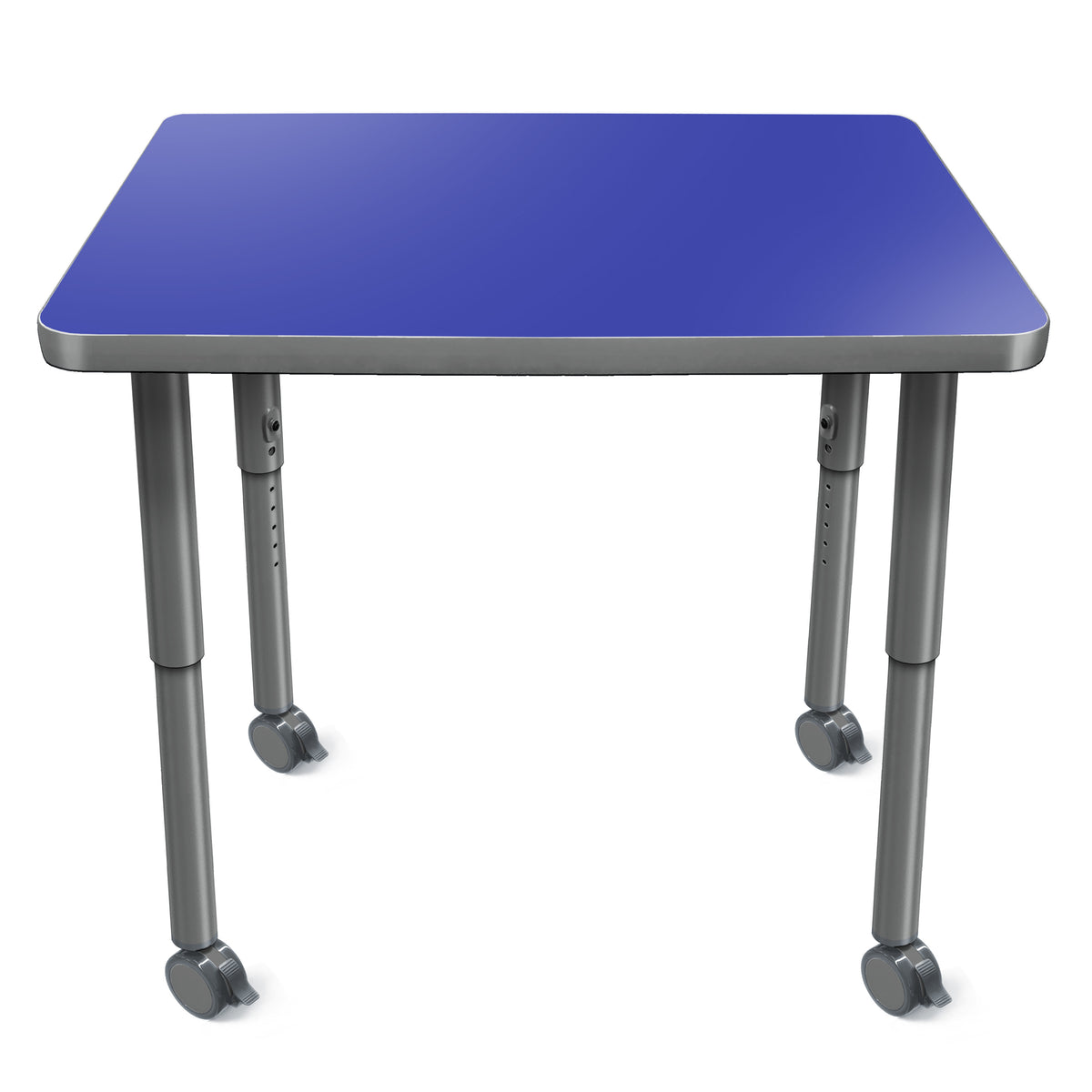 Allied Velocity Versatile Rectangle Single Student Desk with Adjustable Height - 29"W x 24"D x 24"-37"H (ALD-VEL2429)