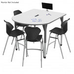 Marco Premier Series Multimedia Standing Table Dry Erase Top 48
