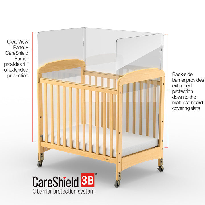 Foundations - CareShield 3 Sided Plexiglass Barrier (FOU-4082190)